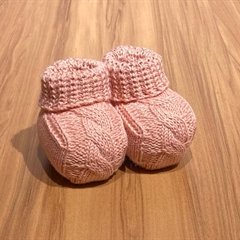 Sapatinho Tricot Tranças 