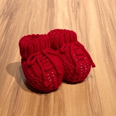 Sapatinho Tricot Cadarço