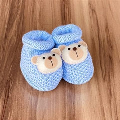 Sapatinho Tricot Ursinho