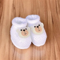 Sapatinho Tricot Ursinho