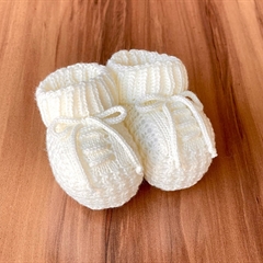Sapatinho Tricot Cadarço