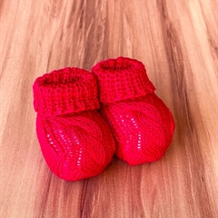 Sapatinho Tricot Tranças