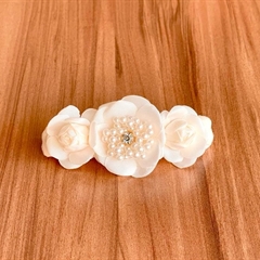 Faixa Meia Bebê Três Flores