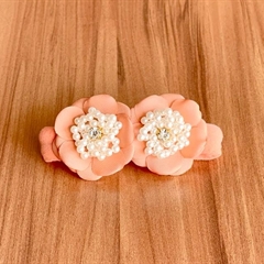 Faixa Meia Bebê Duas Flores 