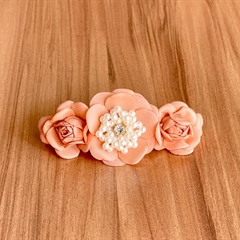 Faixa Meia Bebê Três Flores