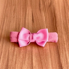 Faixa Meia Bebê Mini Laço Gorgorão