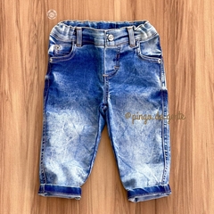 Calça Jeans Confort Estonada Bebê
