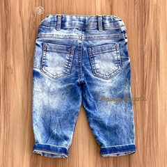 Calça Jeans Confort Estonada Bebê
