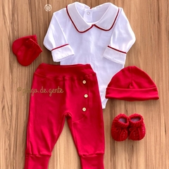 Conjunto Body Golinha e Calça Algodão Egípcio Benício 