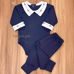 Conjunto Body Golinha e Calça Algodão Egípcio Bernard