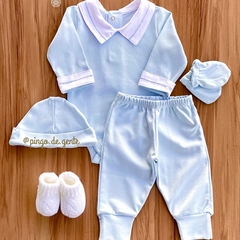 Conjunto Body Golinha e Calça Algodão Egípcio Otto