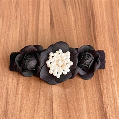 Faixa Meia Bebê Três Flores