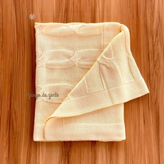 Manta Tricot Tranças