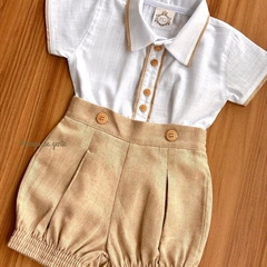 Conjunto Camisa Body e Pimpão de Linho Paul
